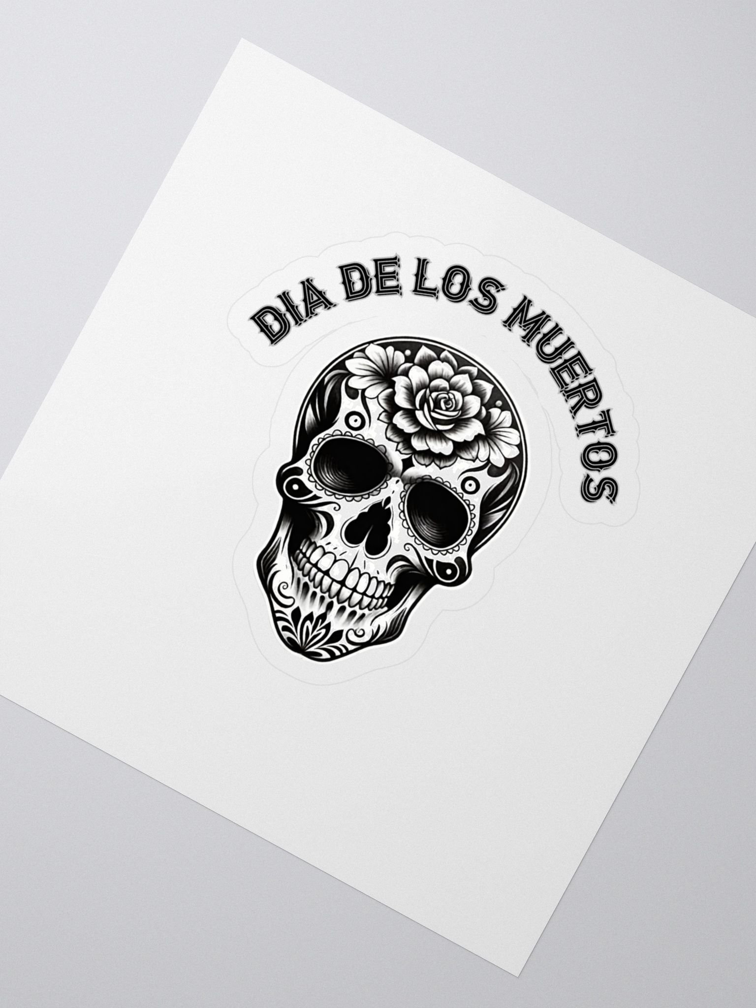 Sugar Skull Kiss Cut Stickers product image (2)