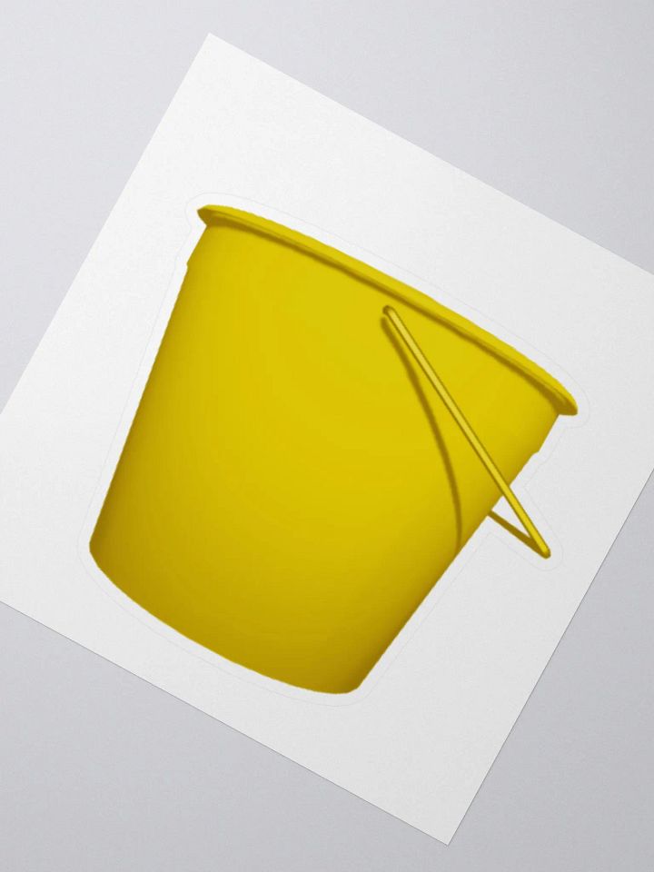 Golden Bucket Kiss-Cut Sticker product image (3)