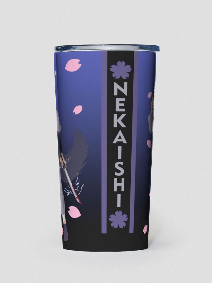 20oz Stainless Steel Tumbler - LowPro | Dark Mode | Blue Fade product image (2)