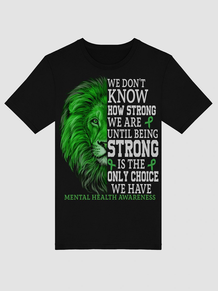 Courageous Lion Mental Health Awareness T-Shirt product image (5)