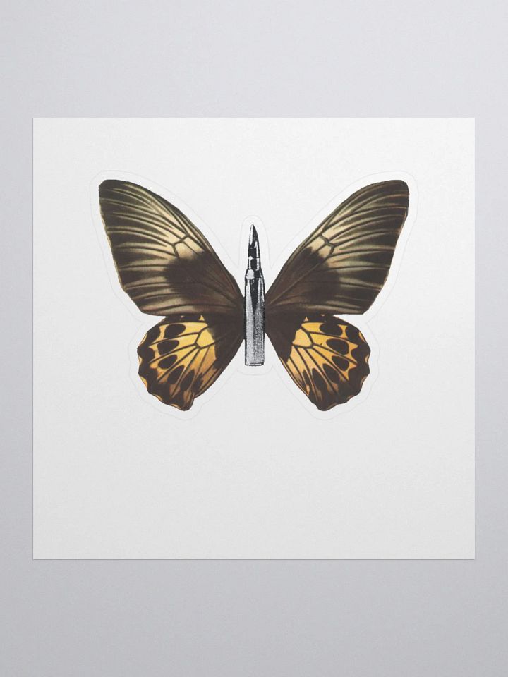 On The Wings Of A Butterfly - Kiss cut Stickers product image (1)