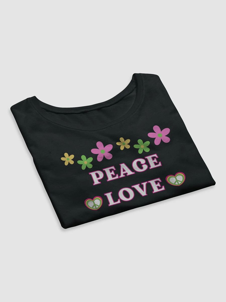 PEACE. LOVE. GUARD Crop Top product image (6)