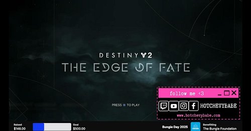 happy edge of fate launch day!!! #bungie #destiny #destiny2 #d2 #d1 #twitch
