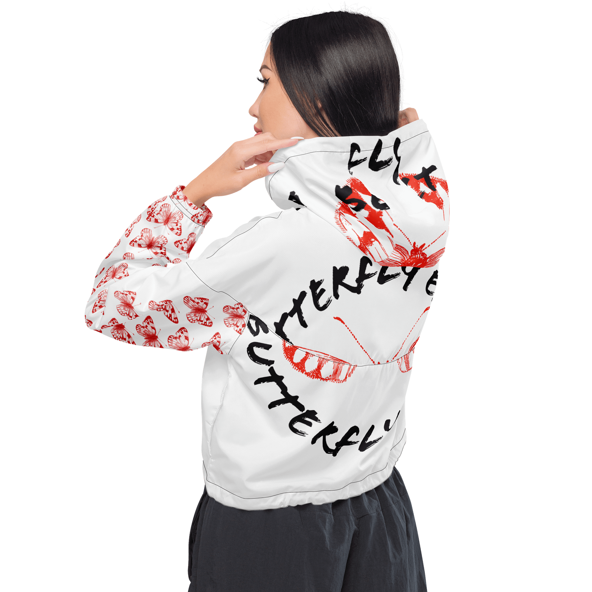 Butterfly Effect Women's Windbreaker product image (3)
