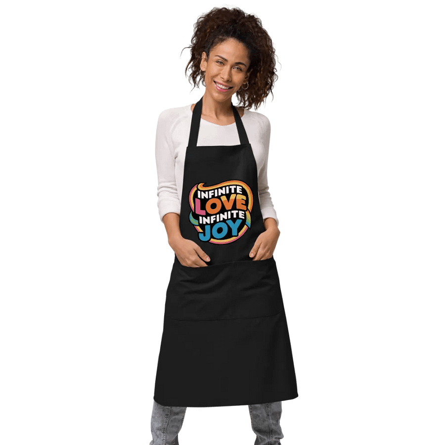 Infinite Love Infinite Joy Rainbow Apron product image (8)