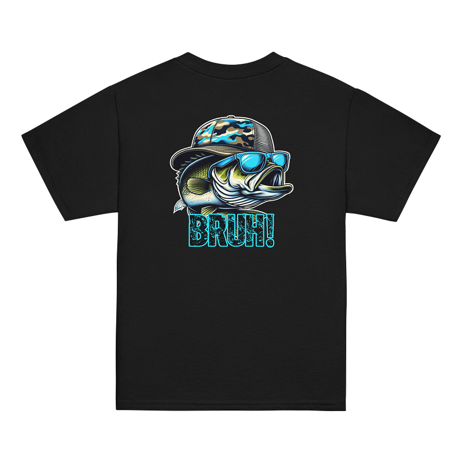 Bass Fish Bruh Youth Tee product image (5)