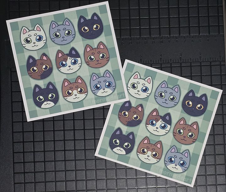 Nine Lives Mini Art Print product image (2)