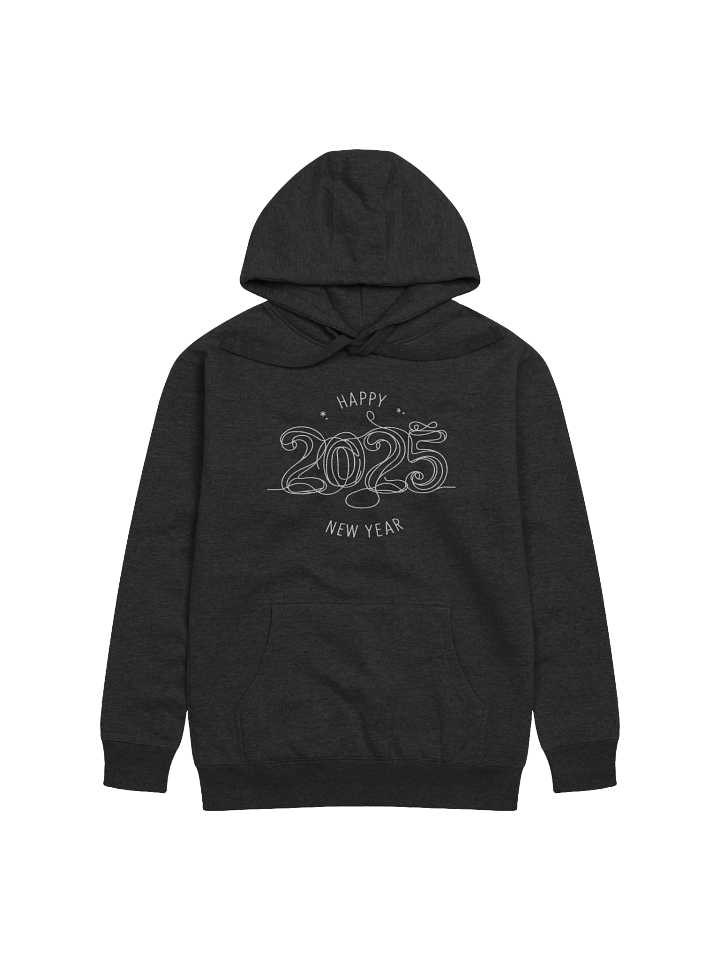 2025 New Year's Line Art Unisex Hoodie product image (3)