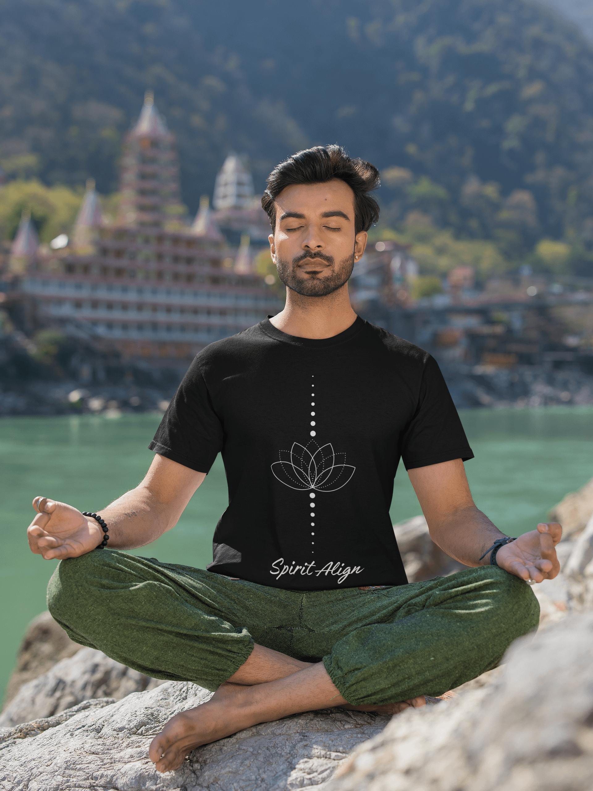 Spirit Align Lotus Tee product image (7)