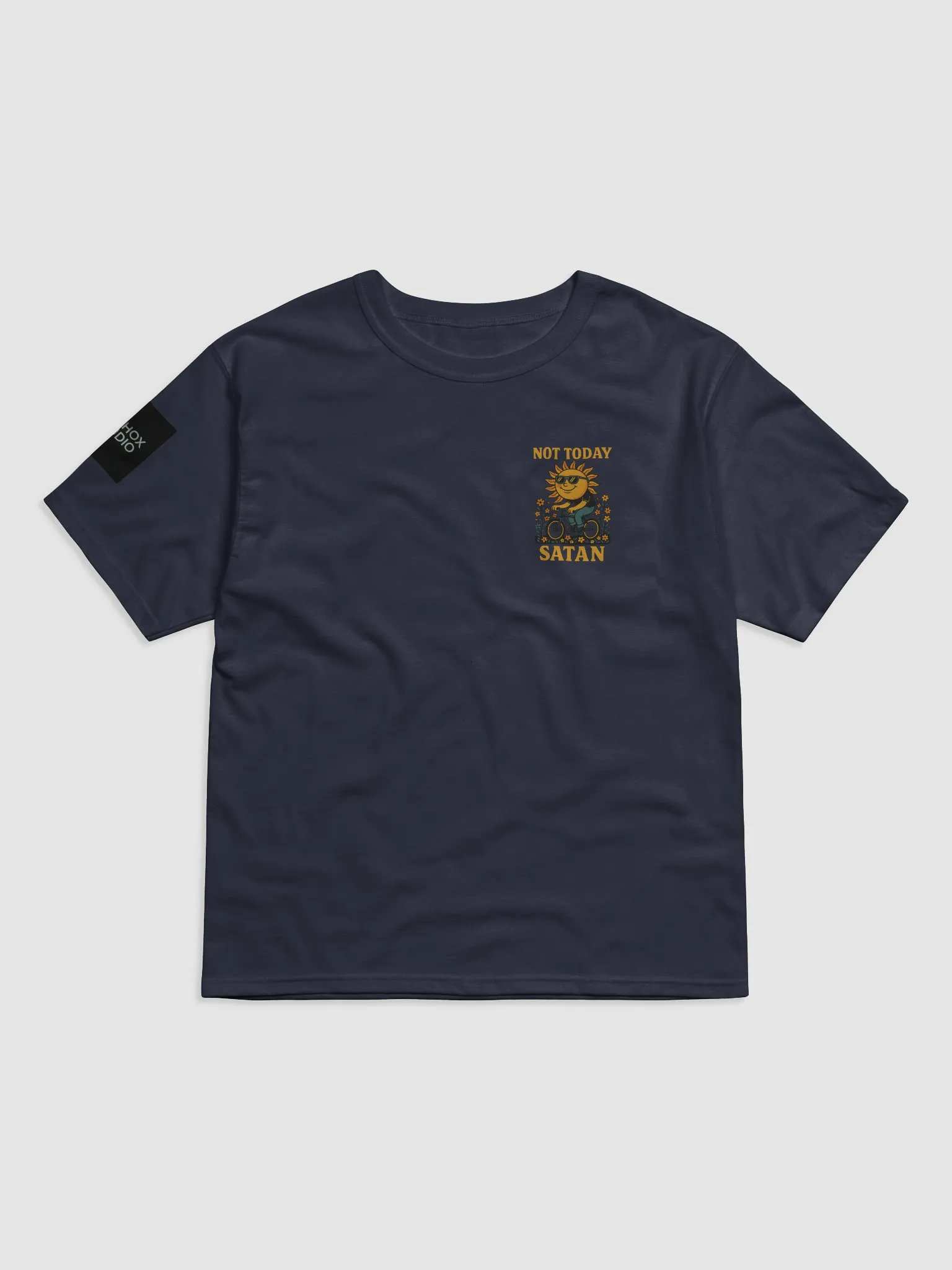 “Not Today Satan” Relaxed Fit Tee product image (3)