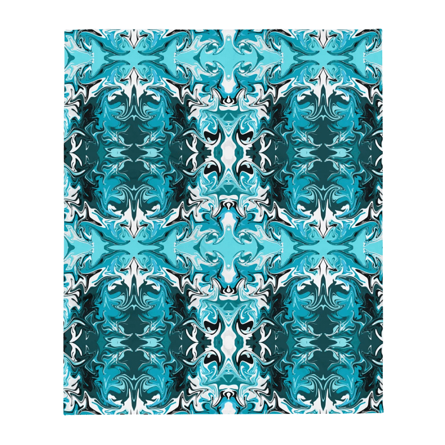 Blue Swirl Blanket product image (1)