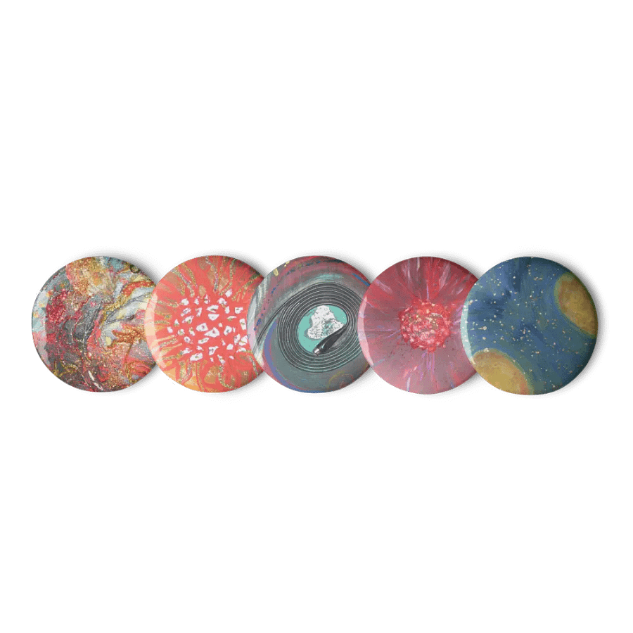 Set of Pin Buttons IX product image (1)