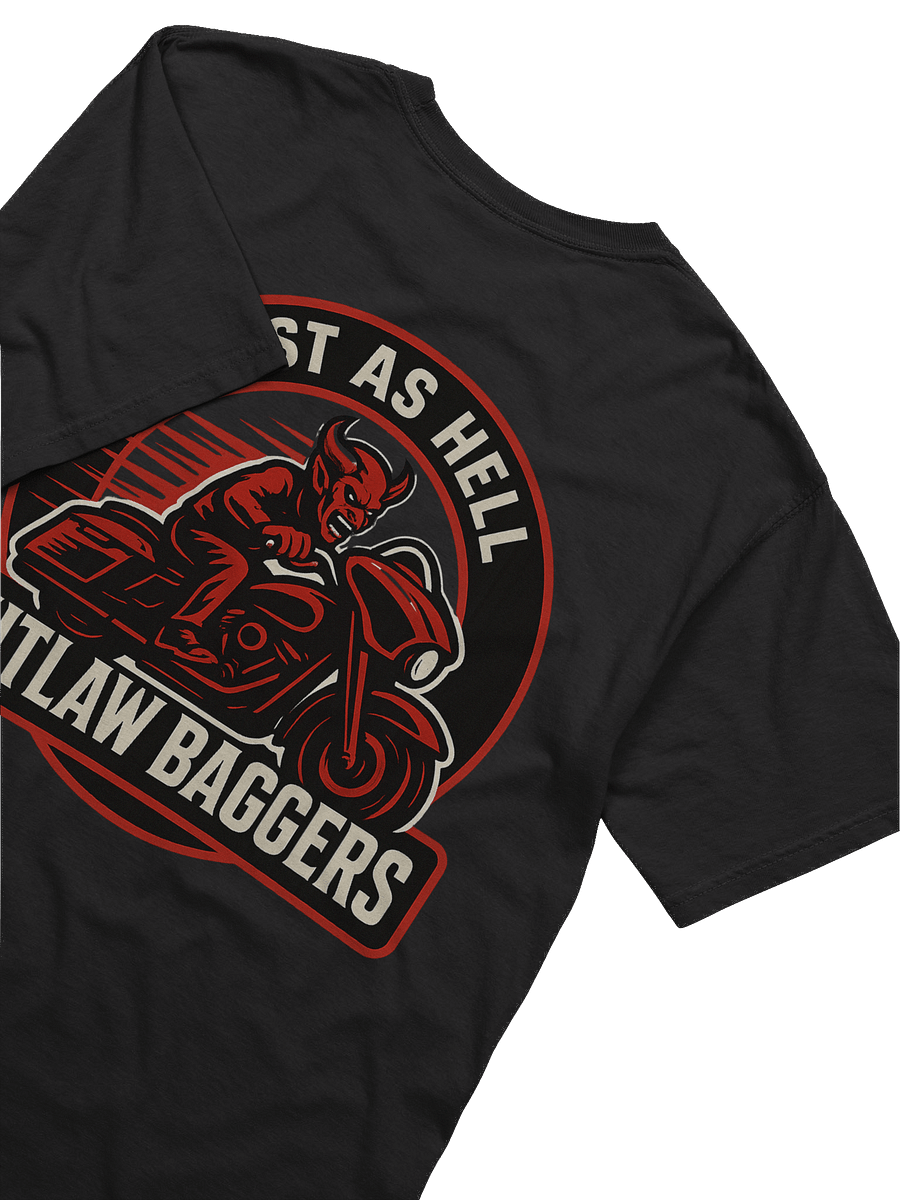 Outlaw Baggers Fast as Hell Tee product image (1)