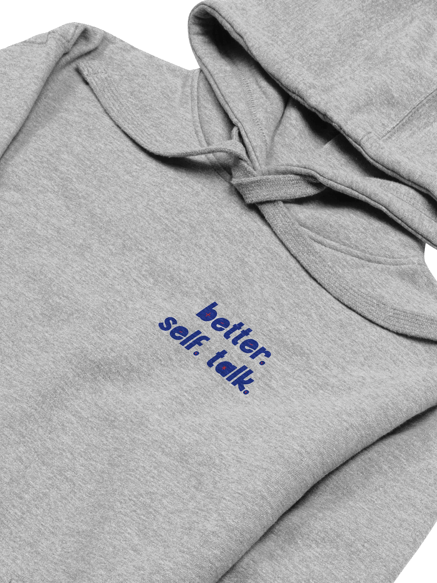 Better. Self. Talk. Hoodie (Navy & Red) product image (3)