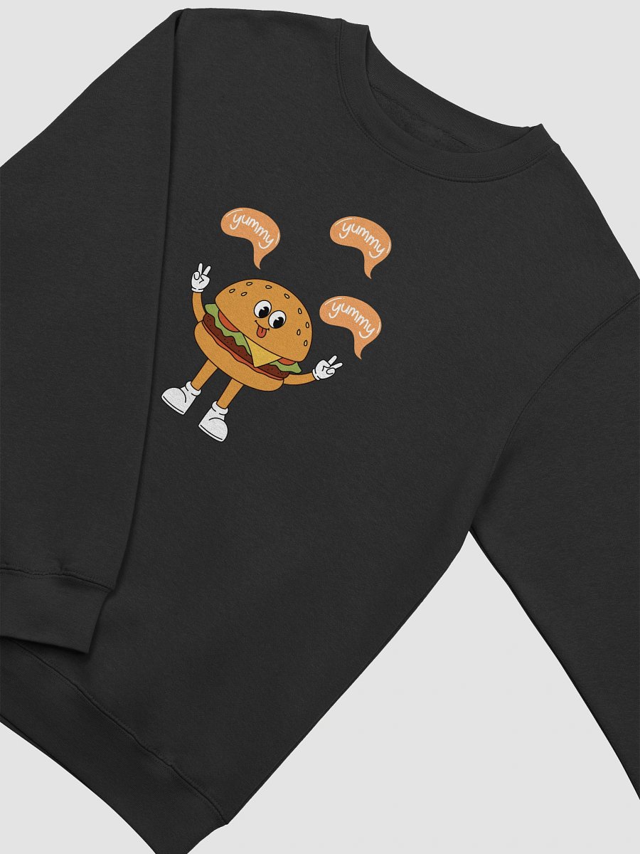 Yummy Burger Crewneck Sweatshirt product image (3)