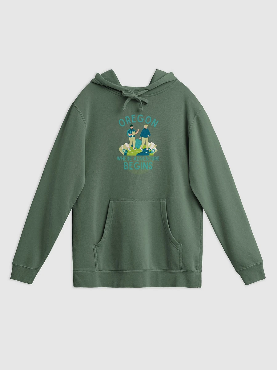 Oregon Adventure Hipster Journey Pigment Hoodie product image (1)