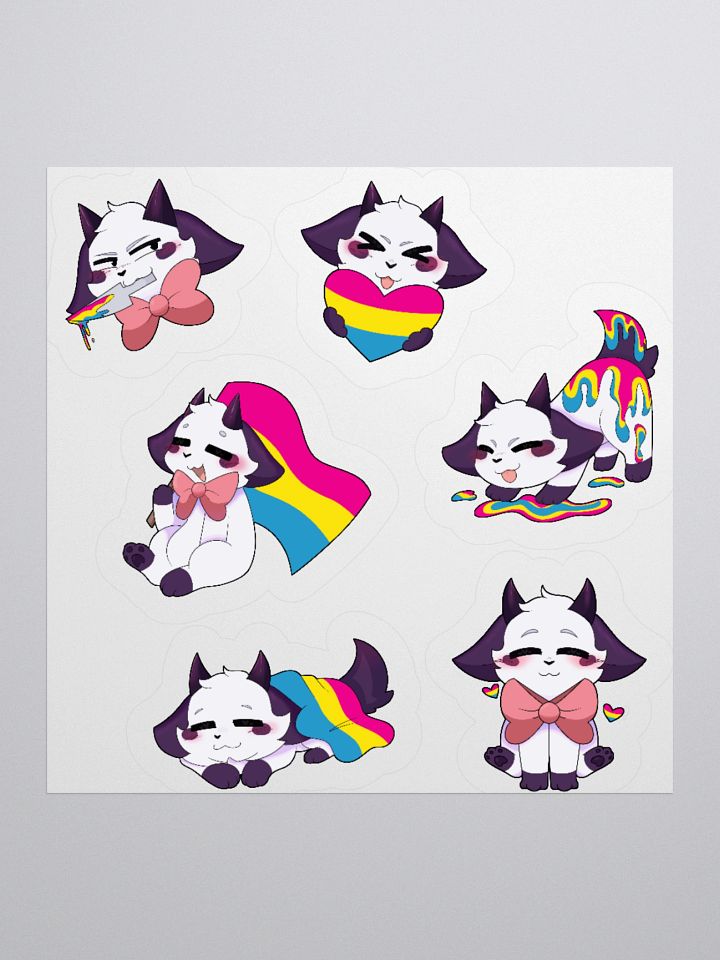 PRIDE/Pansexual Sticker Sheet product image (1)
