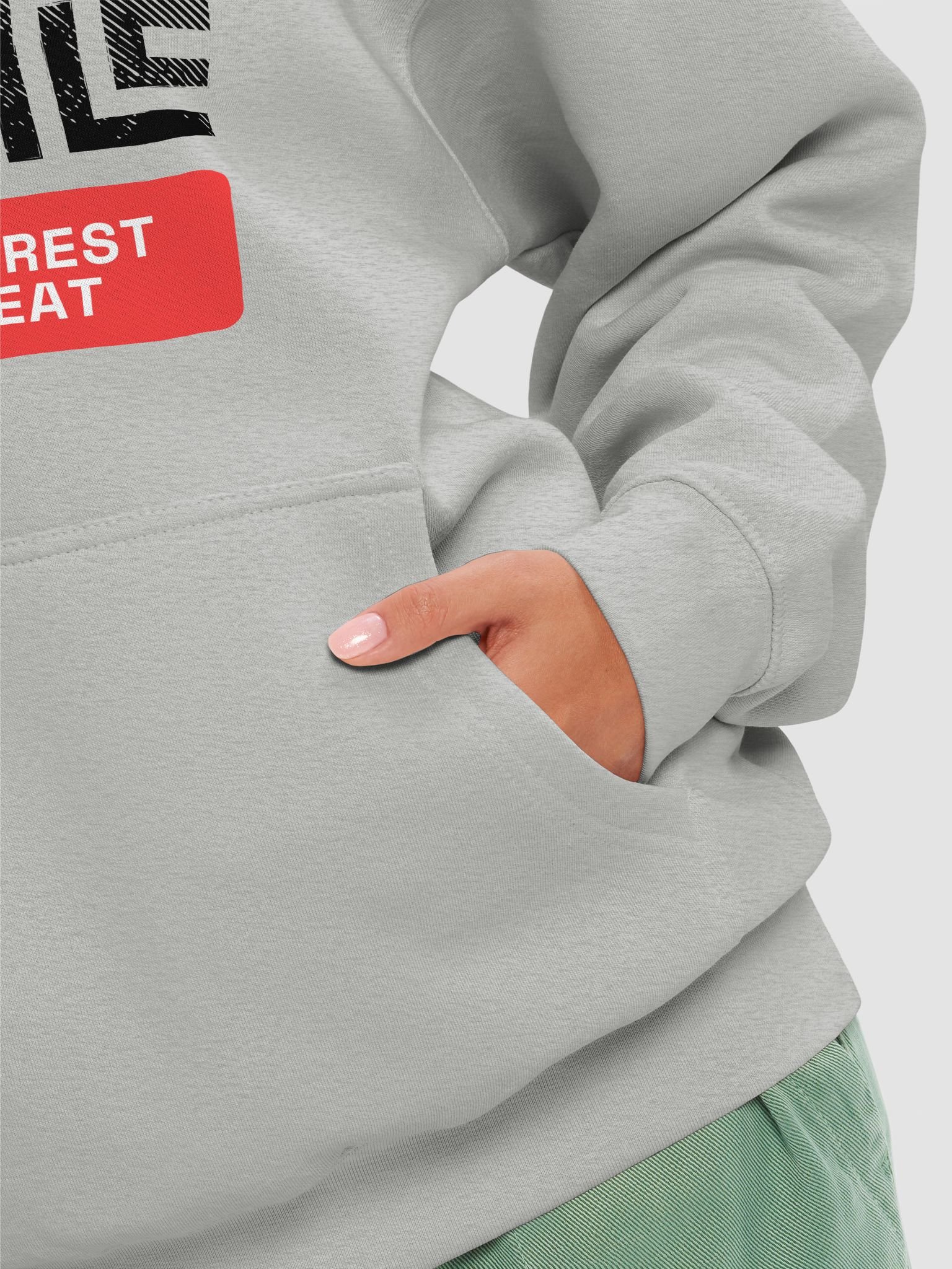 Keep Life Simple - Sweat Shirt Black Text product image (24)