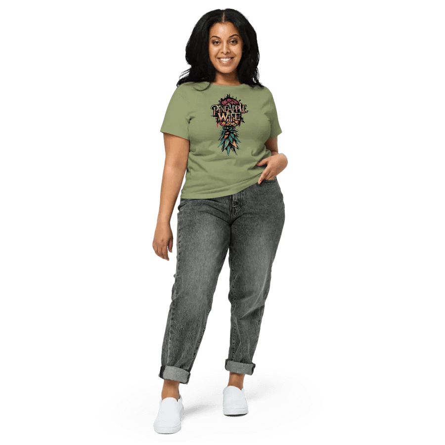 Pineapple Wife Urban Pineapple High Waisted Tee product image (49)