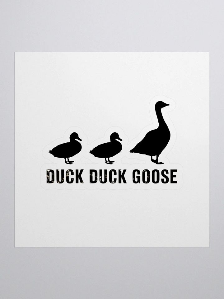 Duck Duck Goose Kiss Cut Stickers product image (1)