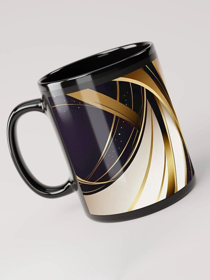 Celestial Elegance Black Mug product image (1)