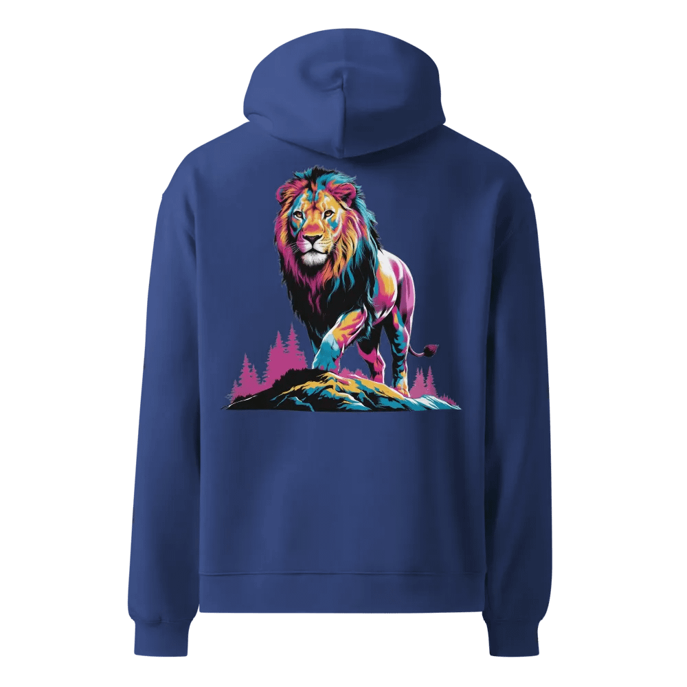 Psychedelic Jungle King Hoodie product image (6)