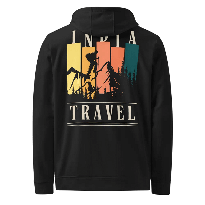Vibrant India Travel Graphic Hoodie product image (1)