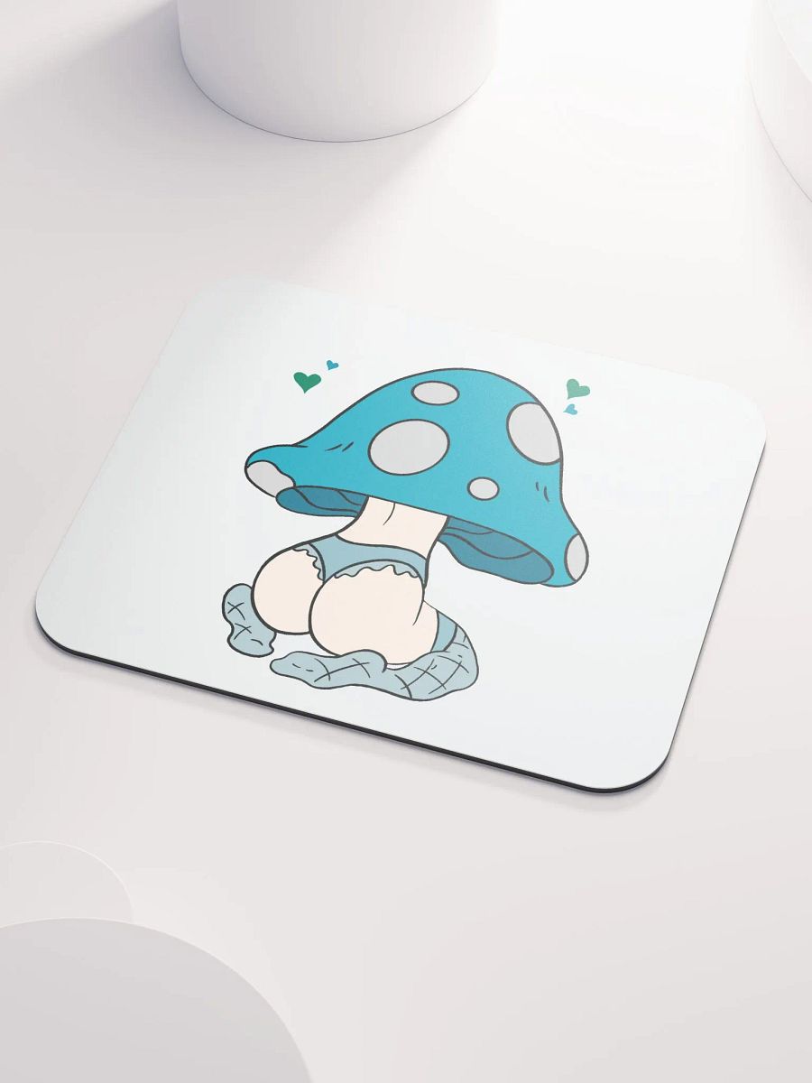 Mushroom Baddie Desk Mat - Dark Blue product image (3)