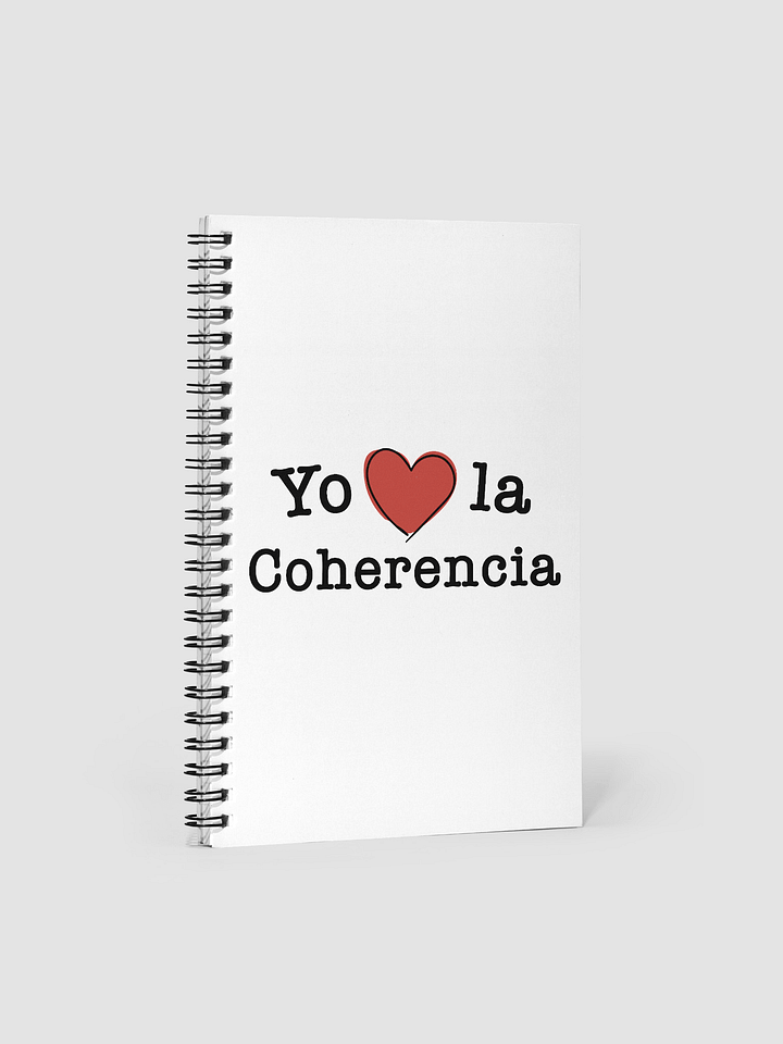 Yo Amo la Coherencia - Notebook product image (1)