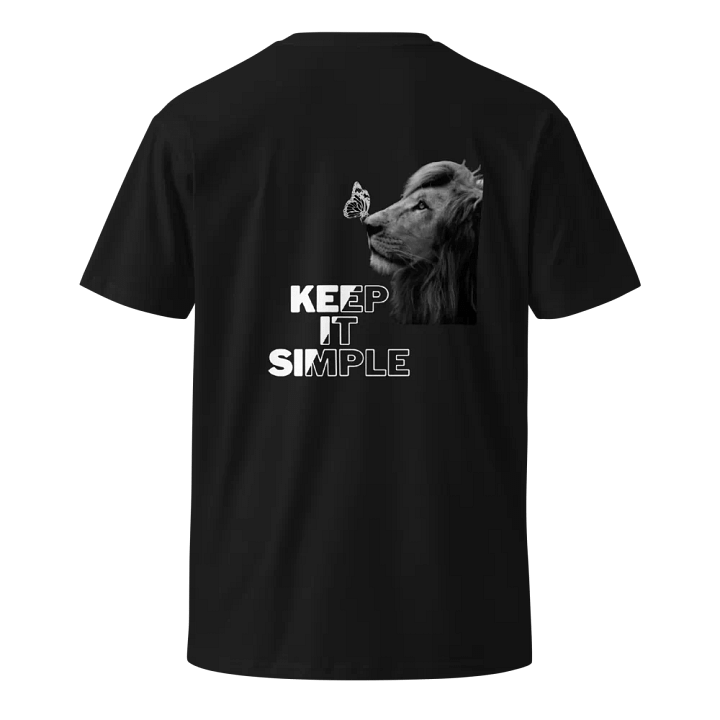 Keep it simple printed Tee product image (2)