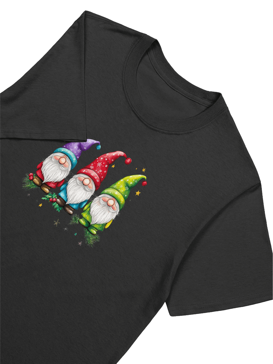 Cute and Colorful Gnomes Unisex Christmas T-Shirt product image (16)