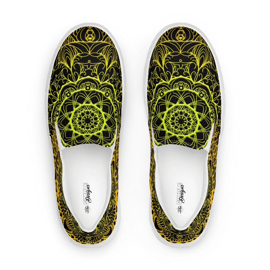 Radiant Mandala Slip-On Shoes product image (2)