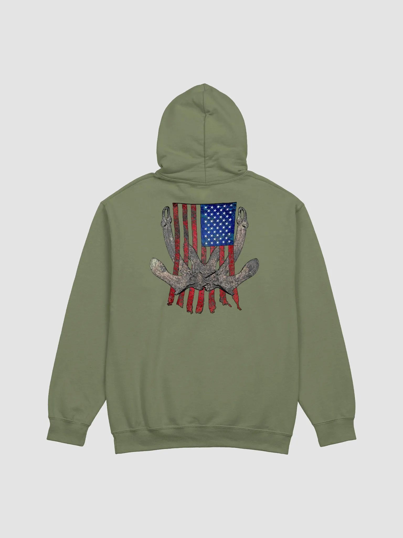 Twin Anchor & CE Flage Hoodie product image (1)
