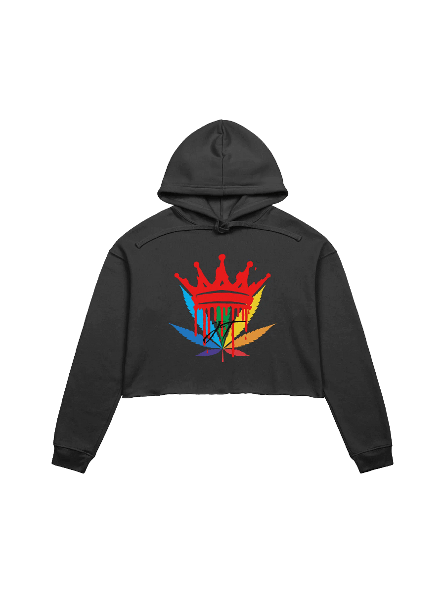 CannaQueen Fleece Crop Hoodie product image (7)