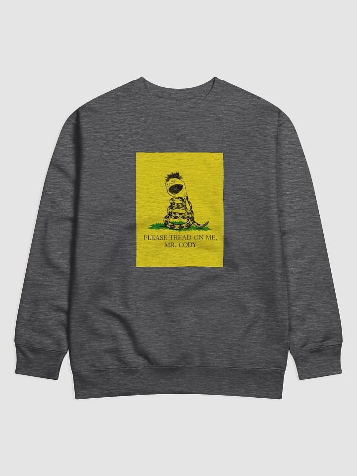 Warmbo "Please Tread On Me" Sweatshirt product image (5)