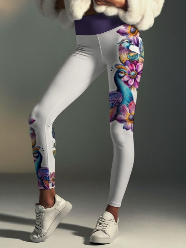 Peacock-Yoga Leggings product image (4)
