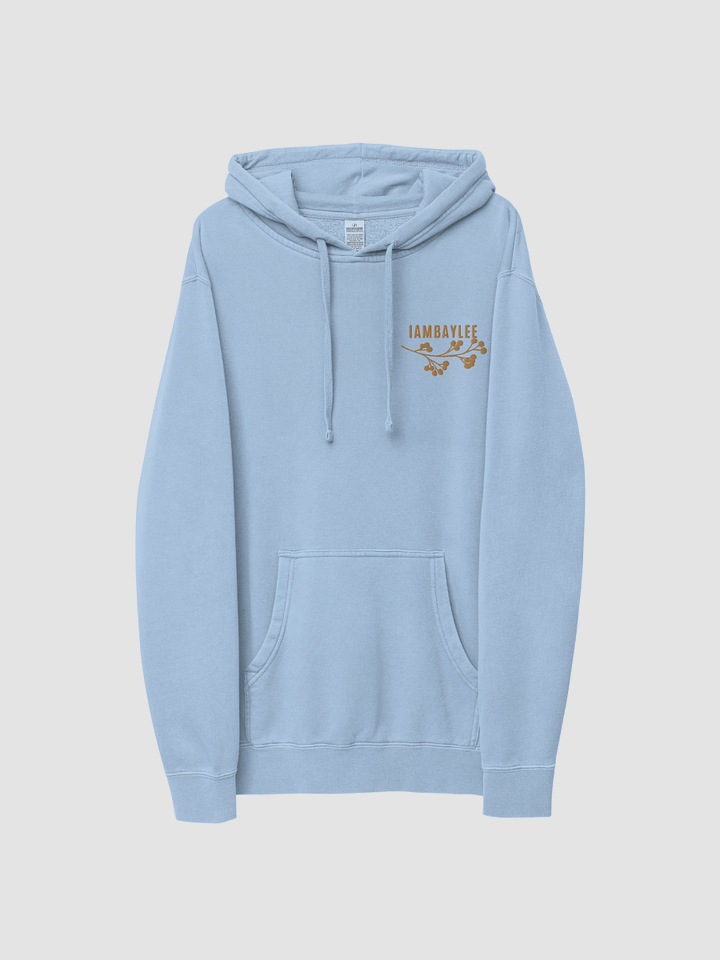 IAMBAYLEE Pigment Dyed Embroidered Hoodie product image (1)