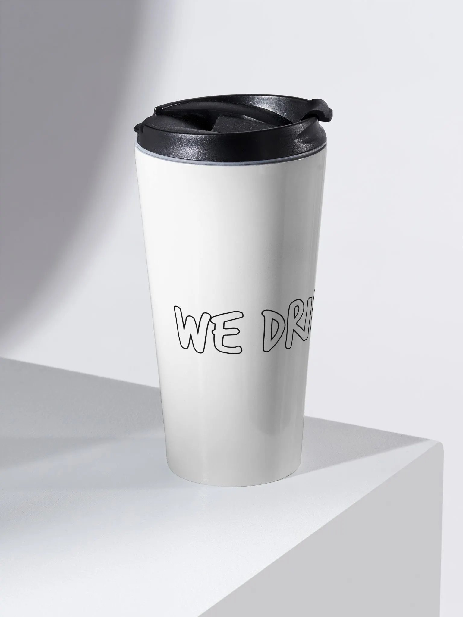 Stainless Steel Travel Mug - We Drinking? product image (2)