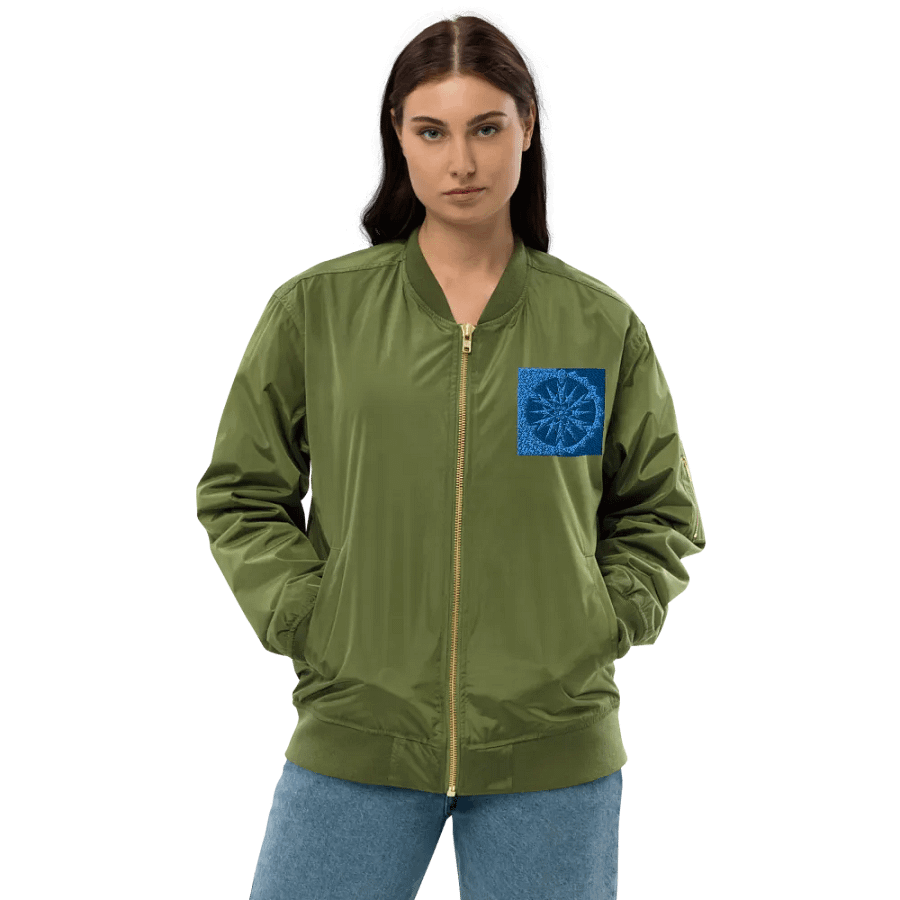 snowflake Bomber Jacket product image (45)