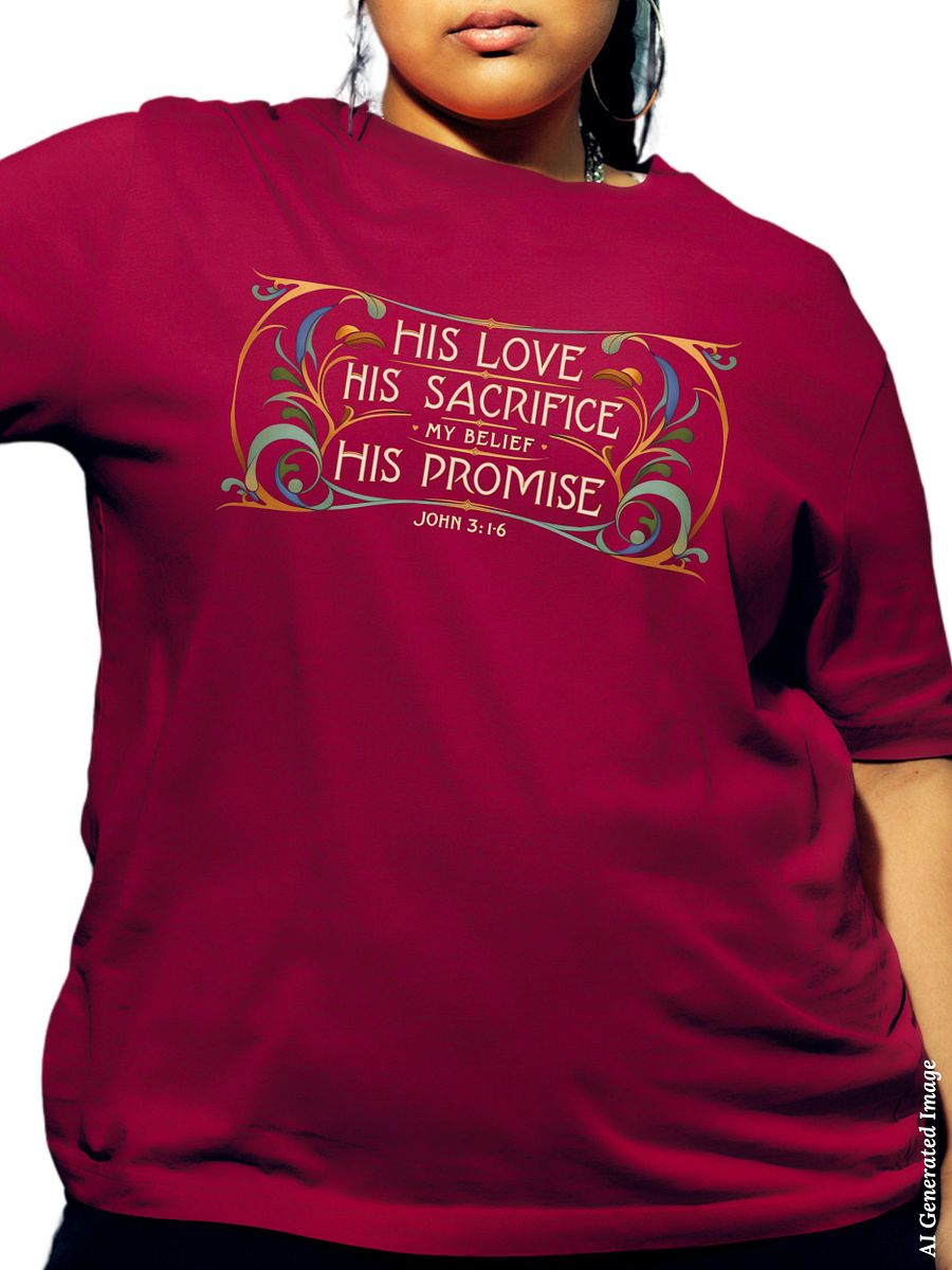 John 3:16 Ornate Flourishes product image (3)