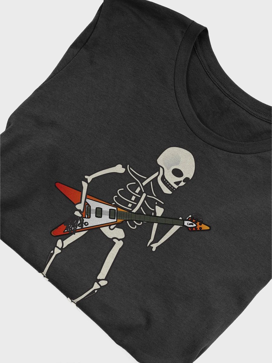 Metal's Not Dead with Skeleton Guitarist T-Shirt product image (4)