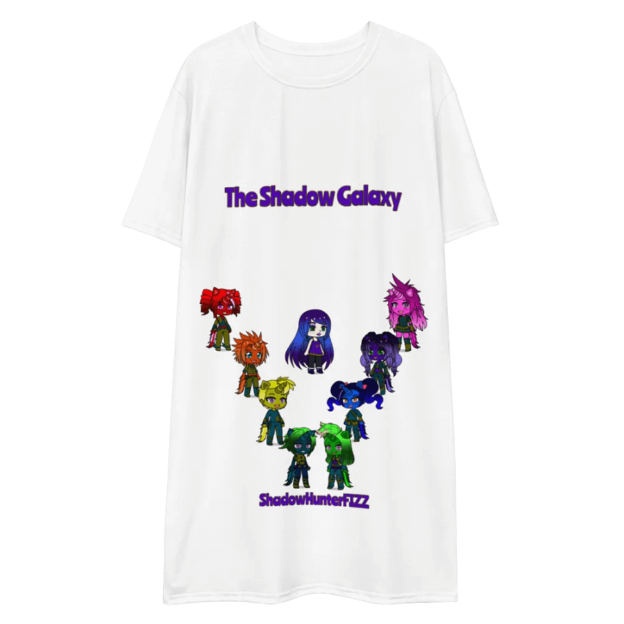 The Shadow Galaxy (Shadow Unicorns) T-Shirt Dress product image (3)