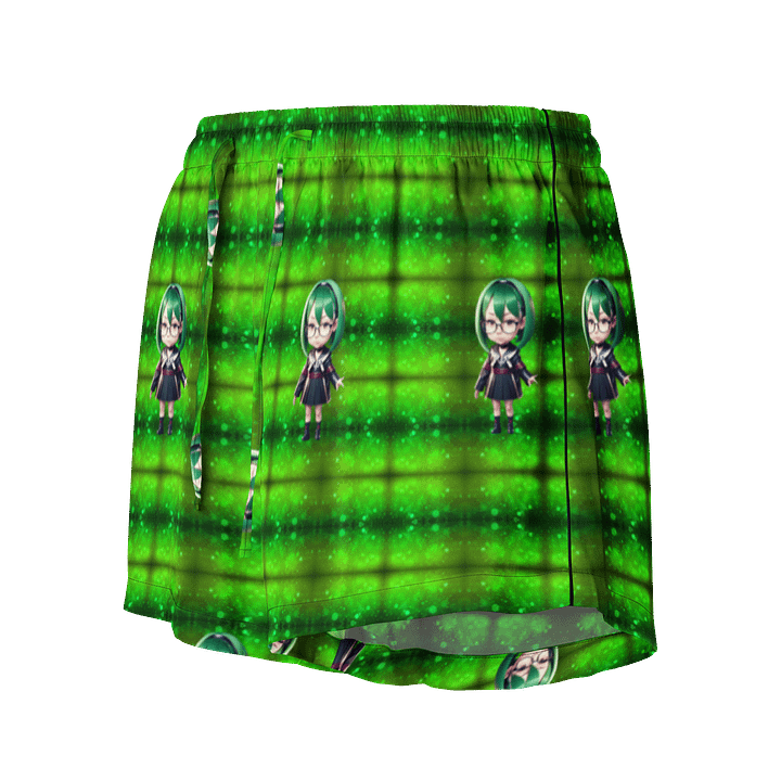 (Green CHIBI) K Women's Pajama Shorts product image (1)