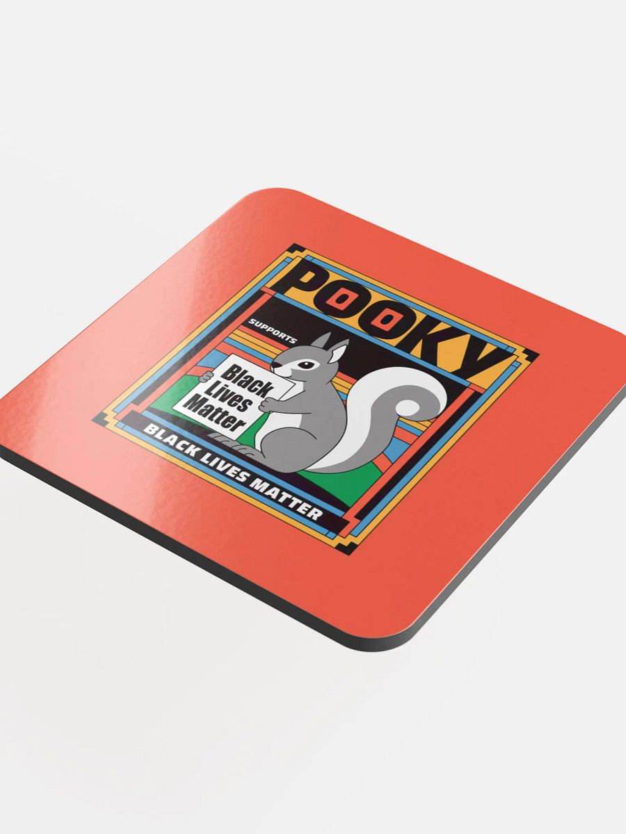Coaster or micro art piece: Pooky Blm (all BLM Prooceeds go to The Black Equity foundation product image (4)