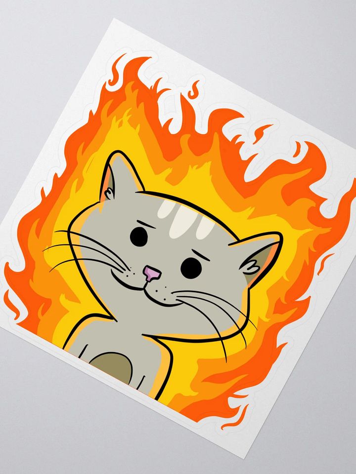 Fiery Floop Sticker product image (2)