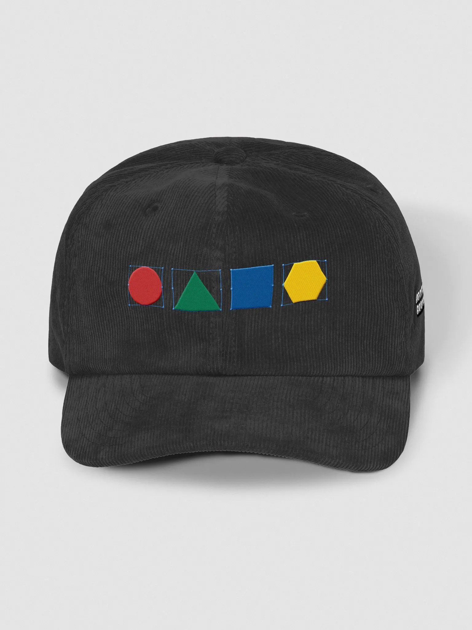 Vector Shapes Corduroy Hat product image (19)