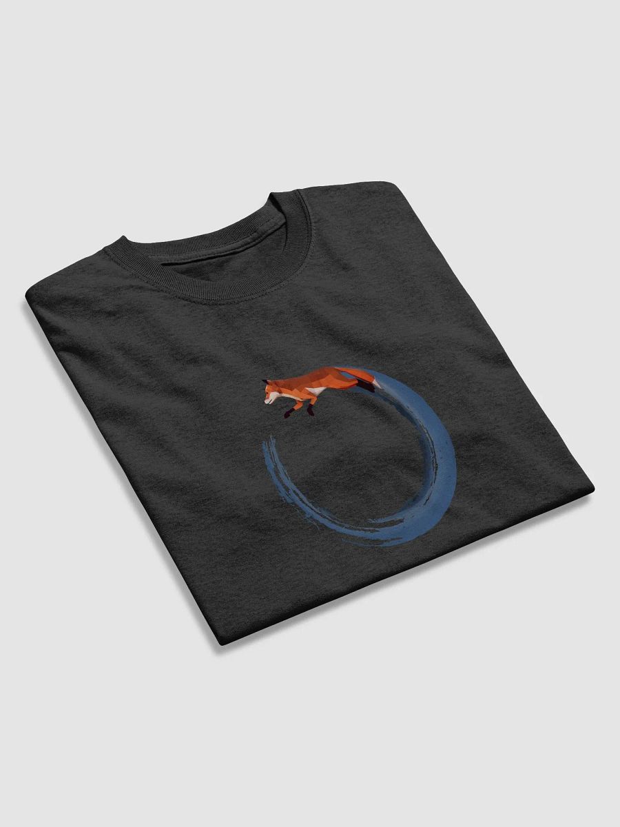 'Echoes of Eternity' Fox Night Sky Circle T-Shirt product image (10)