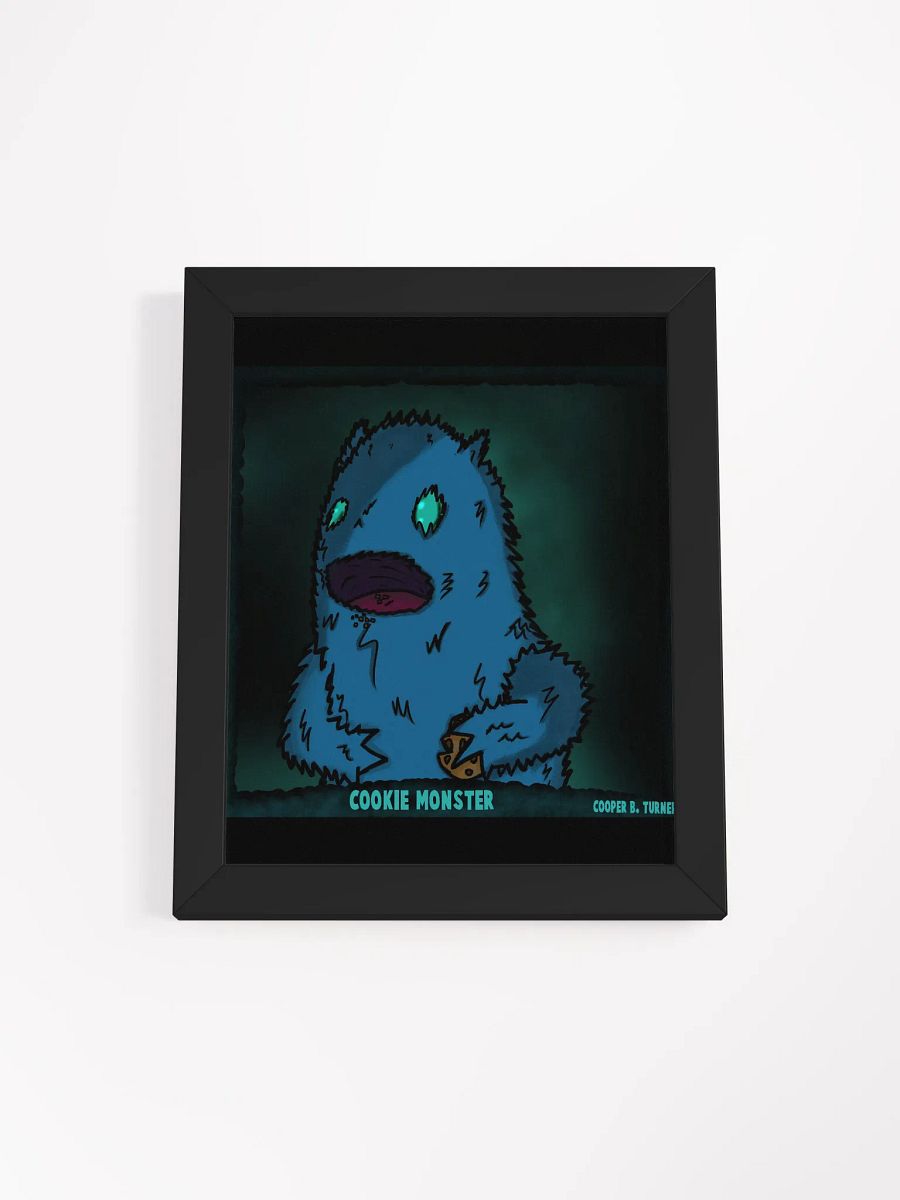 The Cookie Monster!! Framed Poster product image (3)