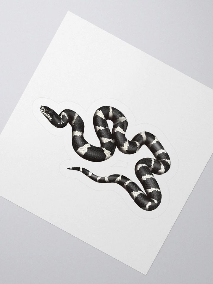 Die-Cut Sticker – California Kingsnake product image (2)
