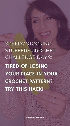 Click the Link in my Bio to be the first to get access to my Brand New Holiday Crochet Workshop for Beginners launching Black...